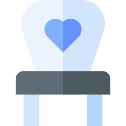 Baby chair icon