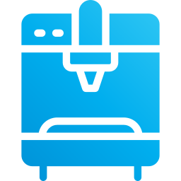 Ice cream machine icon