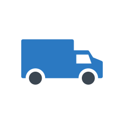 Cargo truck icon