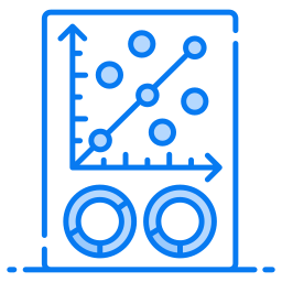 Scatter plot icon