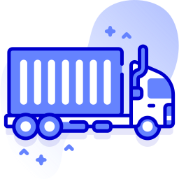 ciężarówka kontenerowa ikona