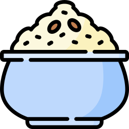 rijstkom icoon