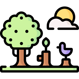 deforestación icono