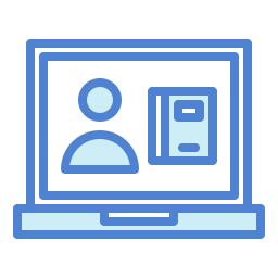 Online learning icon