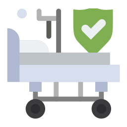 Hospital bed icon