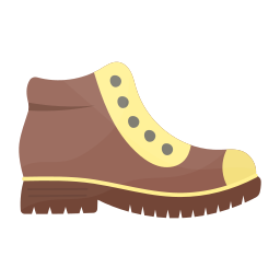 botas de caminhada Ícone