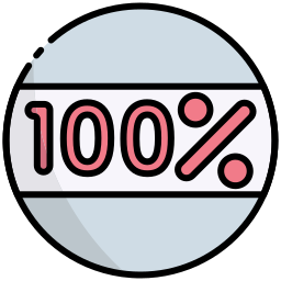 100 procent icoon