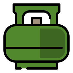 Gas cylinder icon