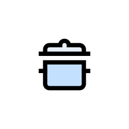 Cooking pot icon