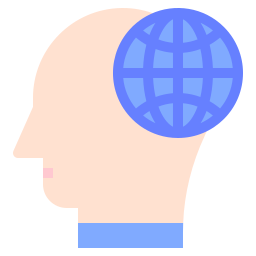 globaal denken icoon