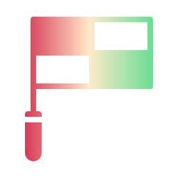 Offside flag icon