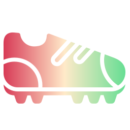 zapatos de fútbol icono