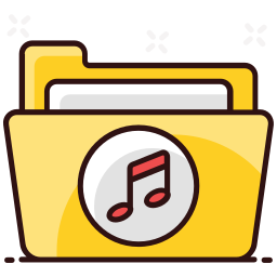 folder muzyczny ikona