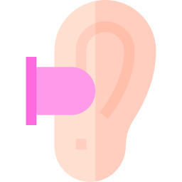 enchufe de oído icono