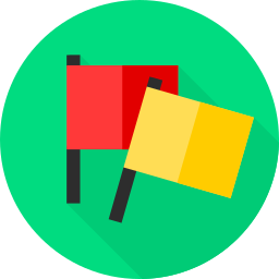 Penalty card icon