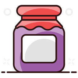 Honey jar icon