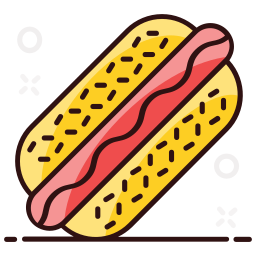 cachorro quente Ícone