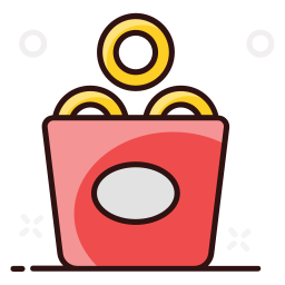 Onion ring icon