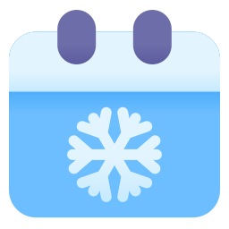 sezon zimowy ikona