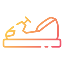 Bumper car icon