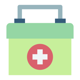 Emergency kit icon