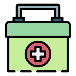 Emergency kit icon