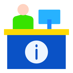 mostrador de información icono