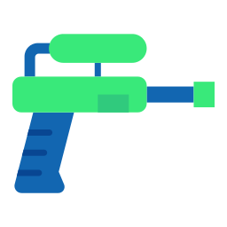 pistola de agua icono