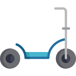 Kick scooter icon