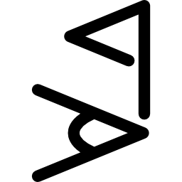 모서리 icon