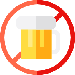 No alcohol icon