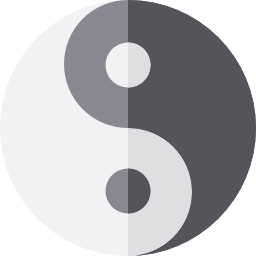 yin yang icoon