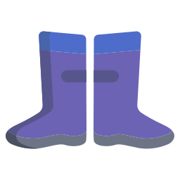 Boot shoes icon