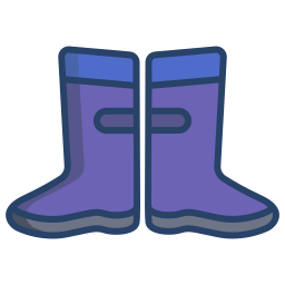 Boot shoes icon