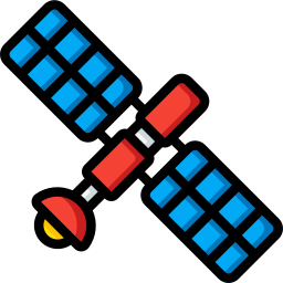 satellite spaziale icona