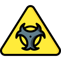 radioaktywny ikona