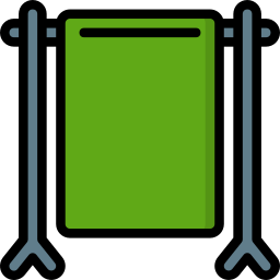 pantalla verde icono