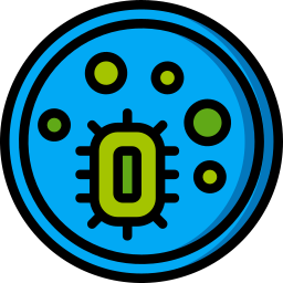 Petri dish icon