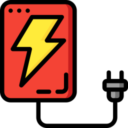 Electrical energy icon