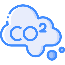 Carbon dioxide icon