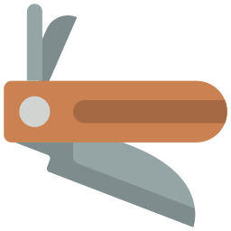 Utility knife icon