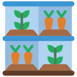 agricultura vertical Ícone