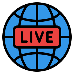 Live broadcast icon