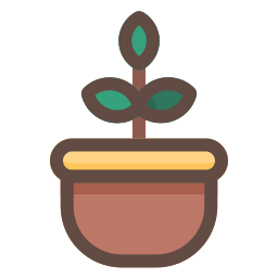 Горшечное растение иконка