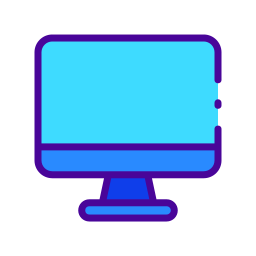 Monitor screen icon