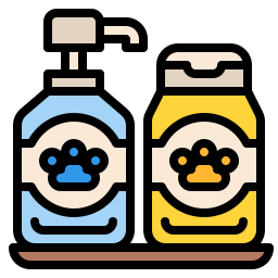 Pet shampoo icon