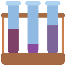 Test tubes icon