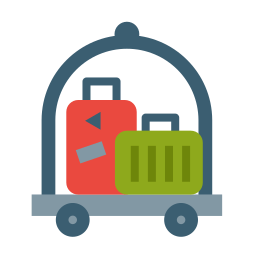 Hotel cart icon