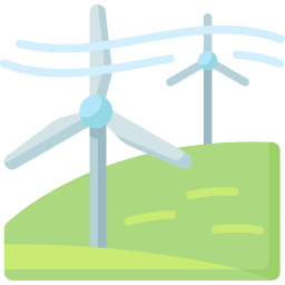 Wind farm icon