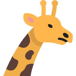 giraffa icona